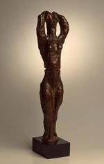 1950 Standing Nude 45cm bronze Hermitage Museum, Saint Petersburg, Russia